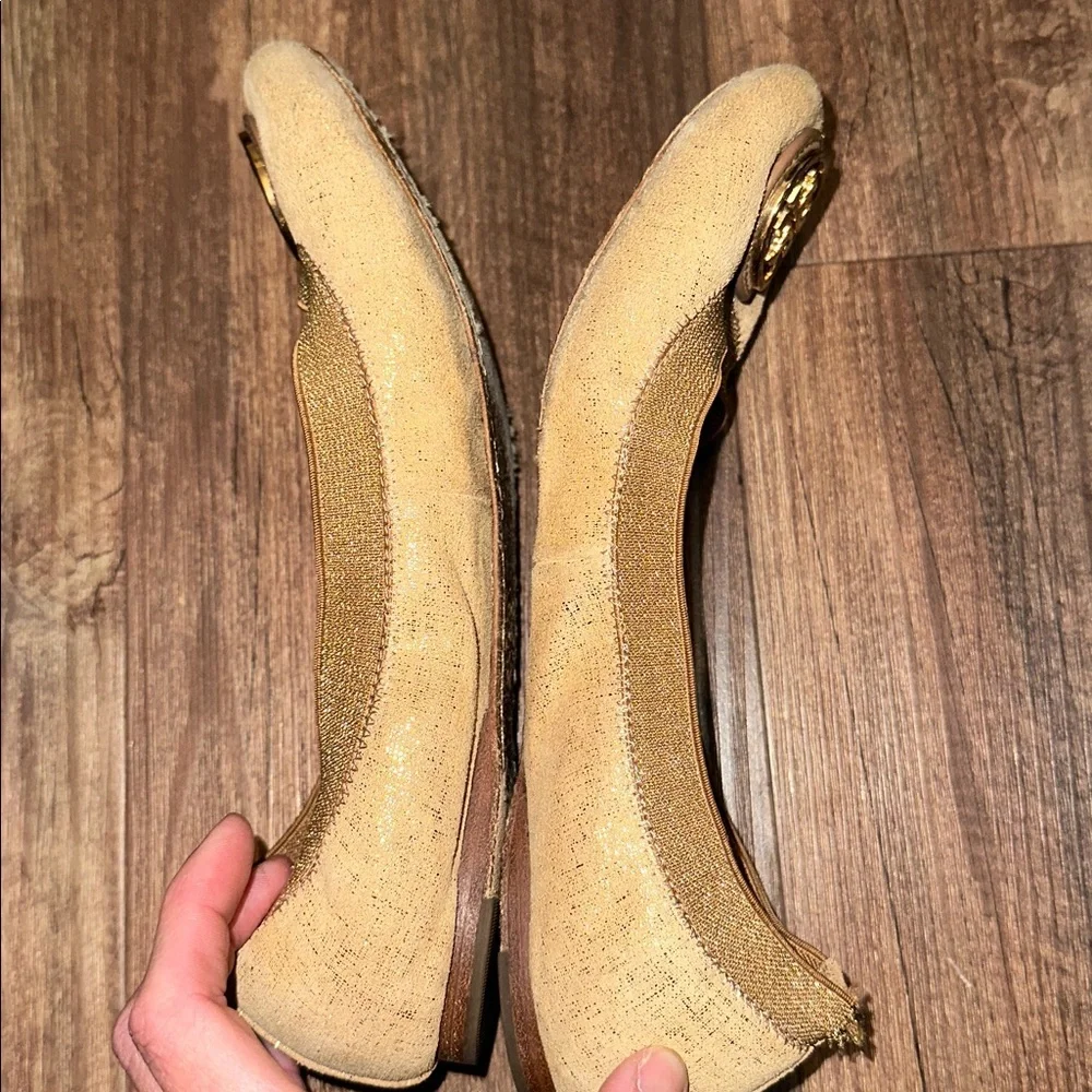 Tory Burch‎ Caroline Suede Ballet Flats size 8